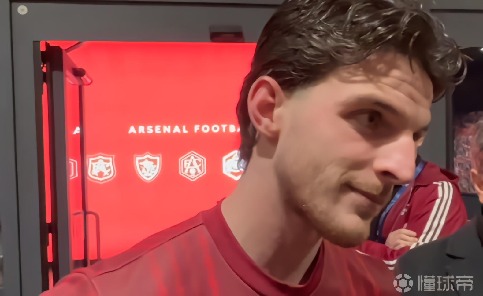 赖斯：目睹曼城捧杯内心有一团火，想在周末彻底洗刷这种遗憾