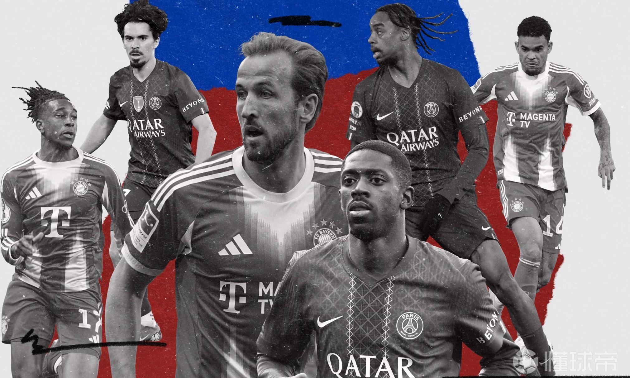 卫报：拜仁巴黎在欧冠强势出击，让英超强队更像羔羊而非狮子