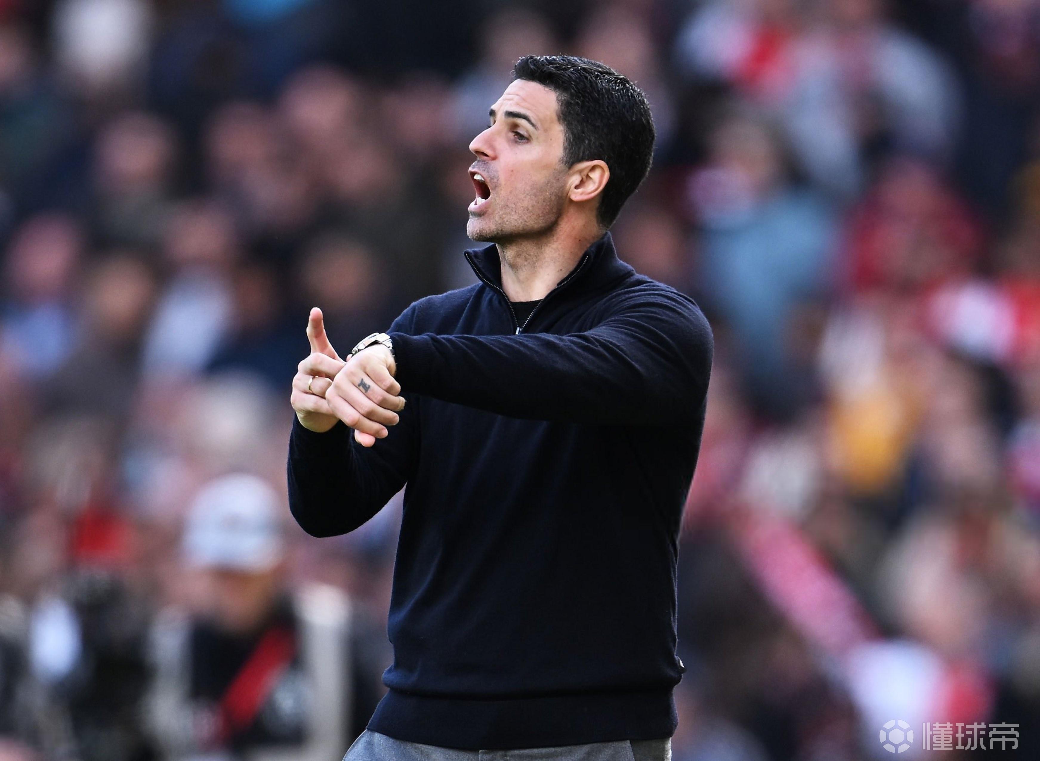 邮报：阿森纳未展现出冠军气质，阿尔特塔或许也认为不能夺冠